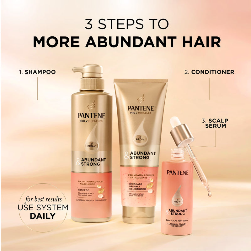 Pantene Abundant & Strong Scalp & Root Hair Serum with Niacinamide 2 oz