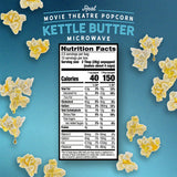 AMC Theatres Microwave Popcorn 6 count, Kettle Butter