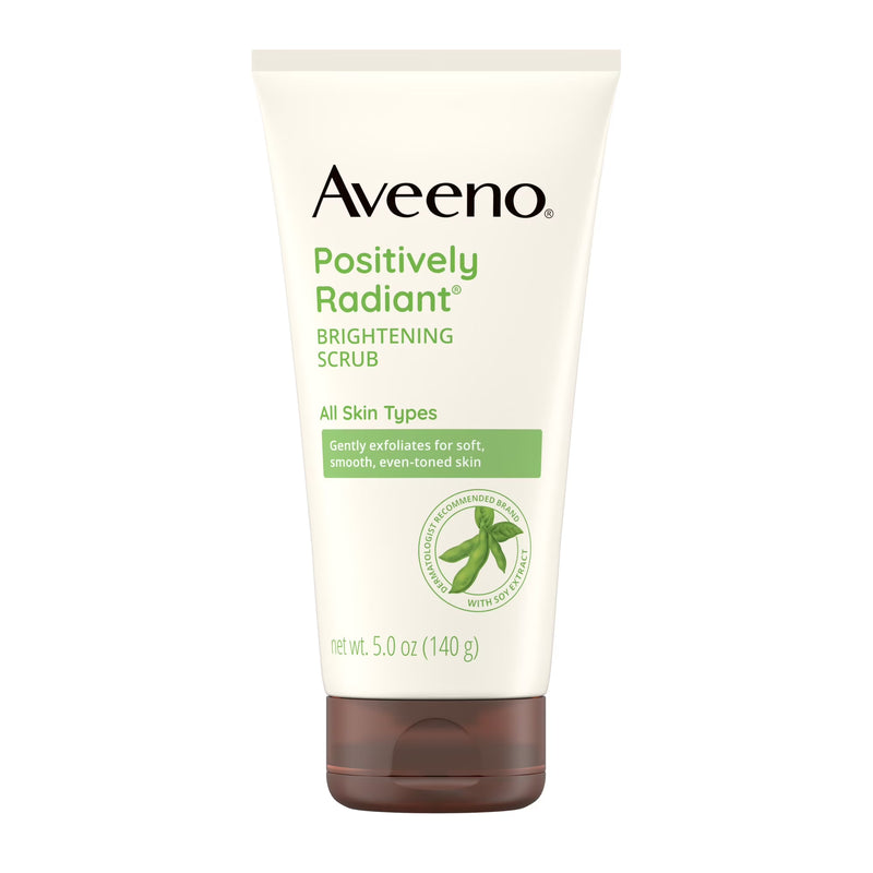 Aveeno Positively Radiant Skin Brightening Exfoliating Daily Face Scrub, 5 oz