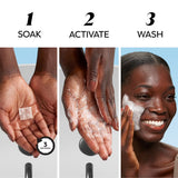 Olay Cleansing Melts + Vitamin C Face Wash, 32 count, Water-Activated Face Wash Cleans, Tones, and Refreshes Skin