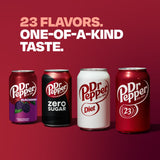 Dr Pepper Zero Sugar Soda Pop, 12 fl oz, 12 Pack Cans