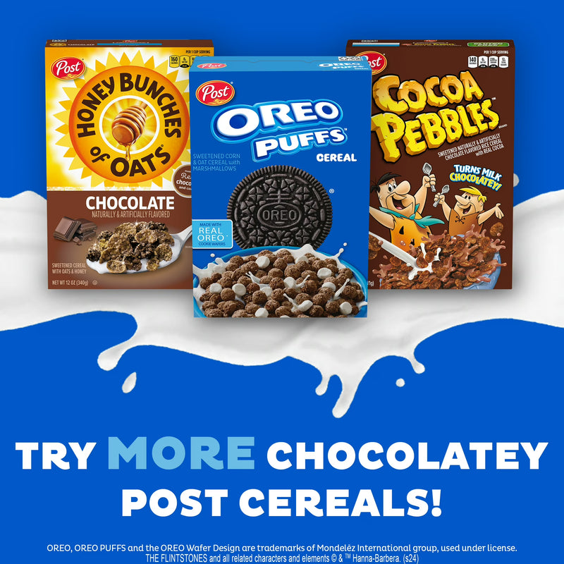 Post OREO PUFFS™ Cereal, Crunchy 16.5 oz box