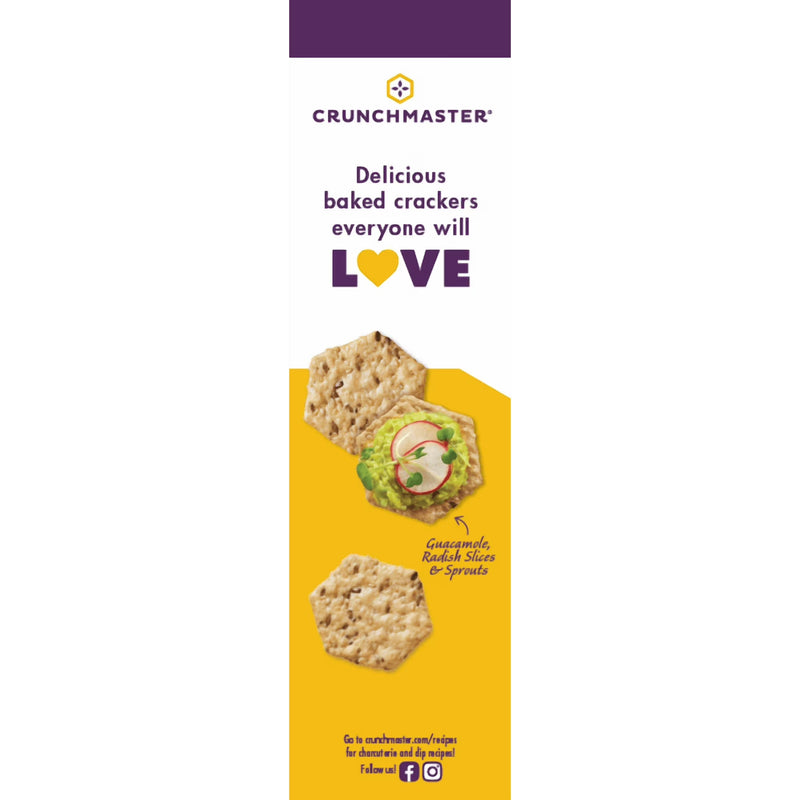 Crunchmaster Multi-Seed Original Gluten-Free crackers, Party Pack, 7 oz. Bag in Box