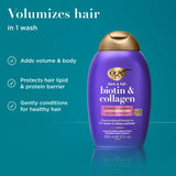 OGX Thick and Full, Biotin and Collagen Volumizing Conditioner, 13 fl. oz