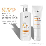 Dove Derma Scalp Dandruff & Itch Relief Conditioner with Pyrithione Zinc, Lamellar Serum and Niacinamide or Flaky, Itchy Scalp Relief 9 fl oz 1 Count