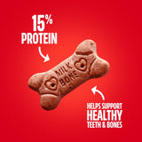 Milk Bone Flavor Snacks Small Dog Biscuits, Flavored Crunchy Dog Treats, 24 oz Box