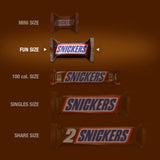Snickers Fun Size Chocolate Candy Bars - 10.59 oz Bag