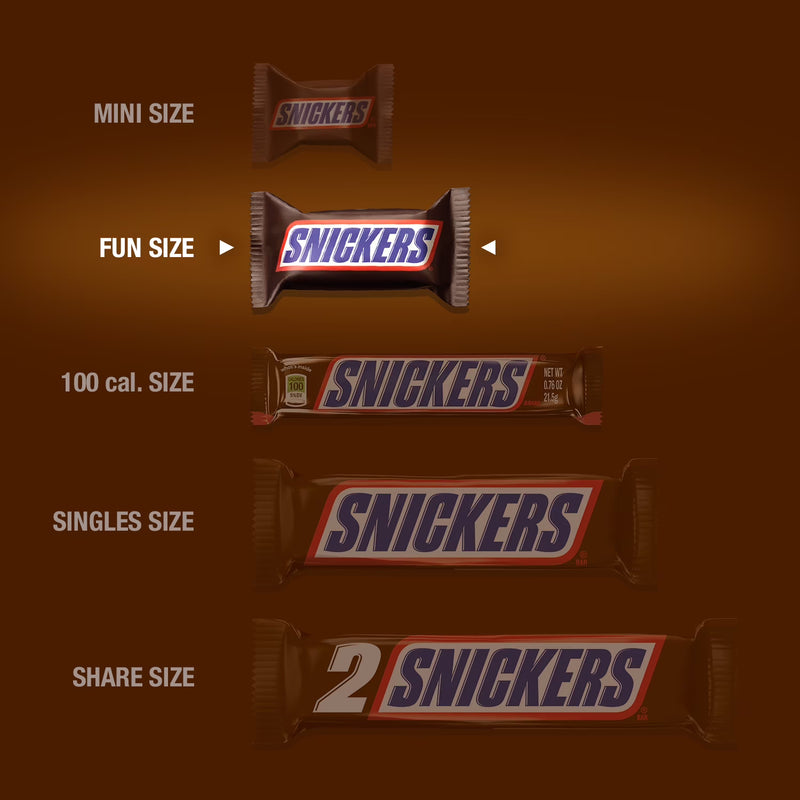 Snickers Fun Size Chocolate Candy Bars - 10.59 oz Bag