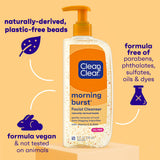 Clean & Clear Morning Burst Oil-Free Gentle Daily Acne Face Wash, 8 fl. oz