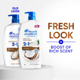 Head and Shoulders 2 in 1 Dandruff Shampoo and Conditioner, Hydrating Coconut, 28.2 fl oz
