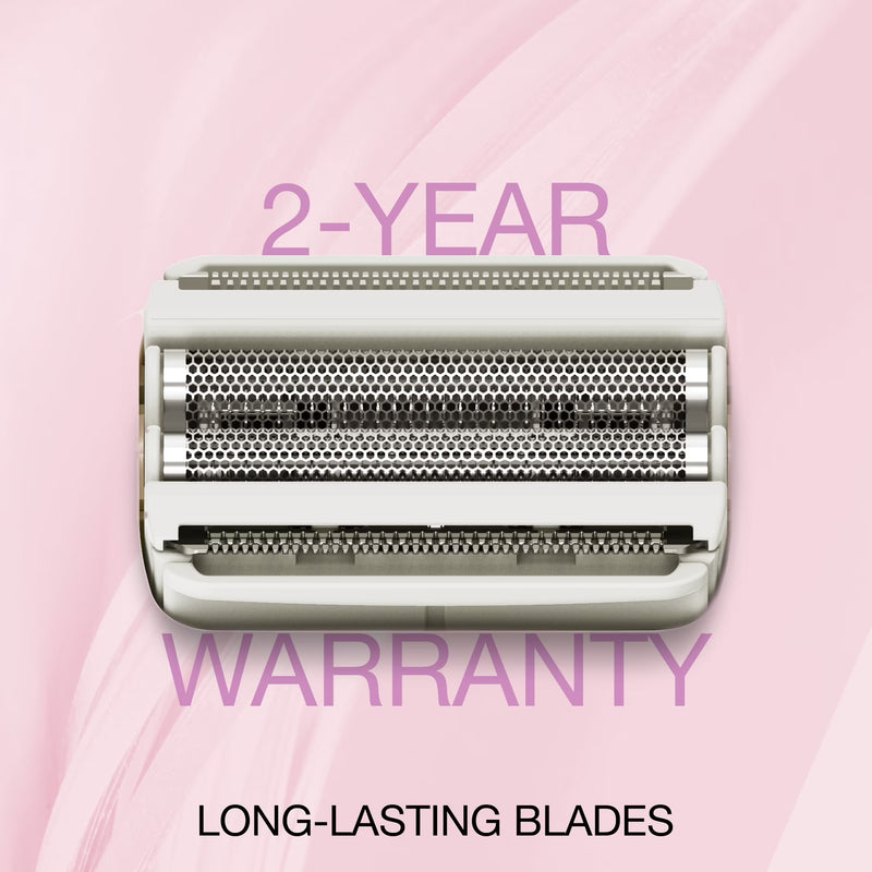 Panasonic ES-WWL8A 4-Blade Electric Shaver for Women with Bikini Trimmer and Wet/Dry Function