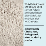 Sky Organics Indian Healing Clay with Detoxifying Bentonite Clay, 16 oz.