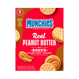Munchies Real Peanut Butter Baked Golden Toast Sandwich Crackers, 11.36 oz