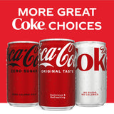 Coca-Cola Soda Pop Mini Cans, 7.5 fl oz, 6 Pack