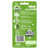 Gillette Sensor 3 Sensitive Men 3 Blade Disposable Razor,4 count