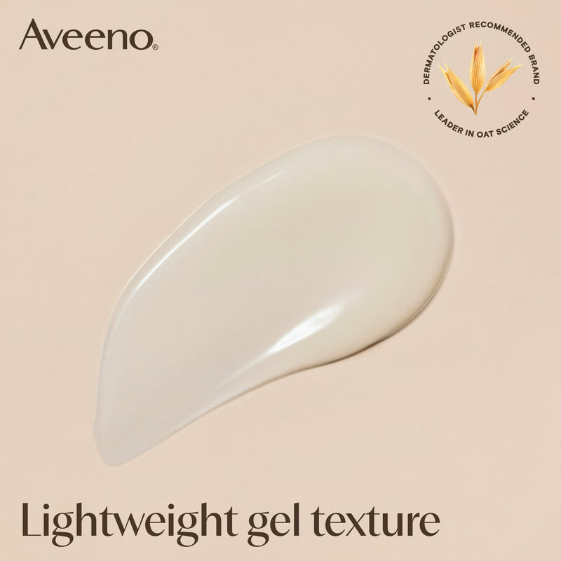 Aveeno Calm + Restore Oat Gel Face Moisturizer for Sensitive Skin, Face Cream, 1.7 oz