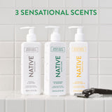 Native Shave Cream for Face & Body, Cedarwood & Jasmine 7.6 fl oz