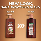 Garnier Whole Blends Frizz Control Shampoo, Coconut Oil Cocoa Butter, All Hair Types 28 fl oz