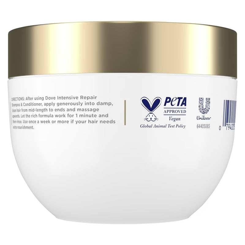 Dove Styling Aid Intensive Repair Mask with Amino Serum, 9.2 oz Jar