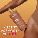 Jergens Shea Fusion Warm Amber Scented Body Lotion, Moisturizer for Dry Skin, 14 fl oz