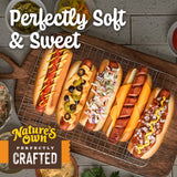 Nature's Own Perfectly Crafted Brioche Style Hot Dog Rolls, Non-GMO Hot Dog Buns, 8 Count