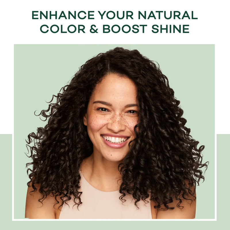 Clairol Natural Instincts Demi-Permanent Hair Color Creme, 6 Light Brown, Hair Dye, 1 Application