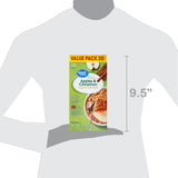Great Value Apples and Cinnamon Instant Oatmeal, 1.23 oz, 20 Count