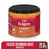 Folgers Colombian Ground Coffee, Medium Roast, 22.6 oz Canister