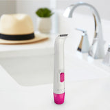REMINGTON Smooth & Silky Body & Bikini Trimmer Kit, Wet/Dry, Battery Operated, Pink