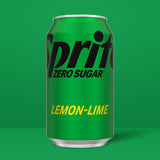 Sprite Zero Sugar Lemon-Lime Caffeine Free Soda Pop Fridge Pack Cans, 12 fl oz, 12 Pack