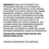 Great Value Peanut Butter Wafer Bars, 2 oz, 6 Count