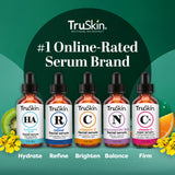 TruSkin Retinol Face Serum, Gentle Anti-Aging with Peptides & Hyaluronic Acid, 1 fl oz