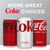 Diet Coke Soda Pop Fridge Pack Mini Cans, 7.5 fl oz, 10 Pack