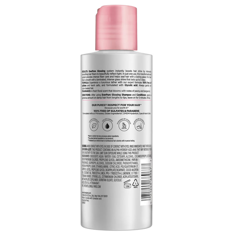 L'Oreal Paris EverPure Glossing Mirror Shine Mask, 5.1 fl oz