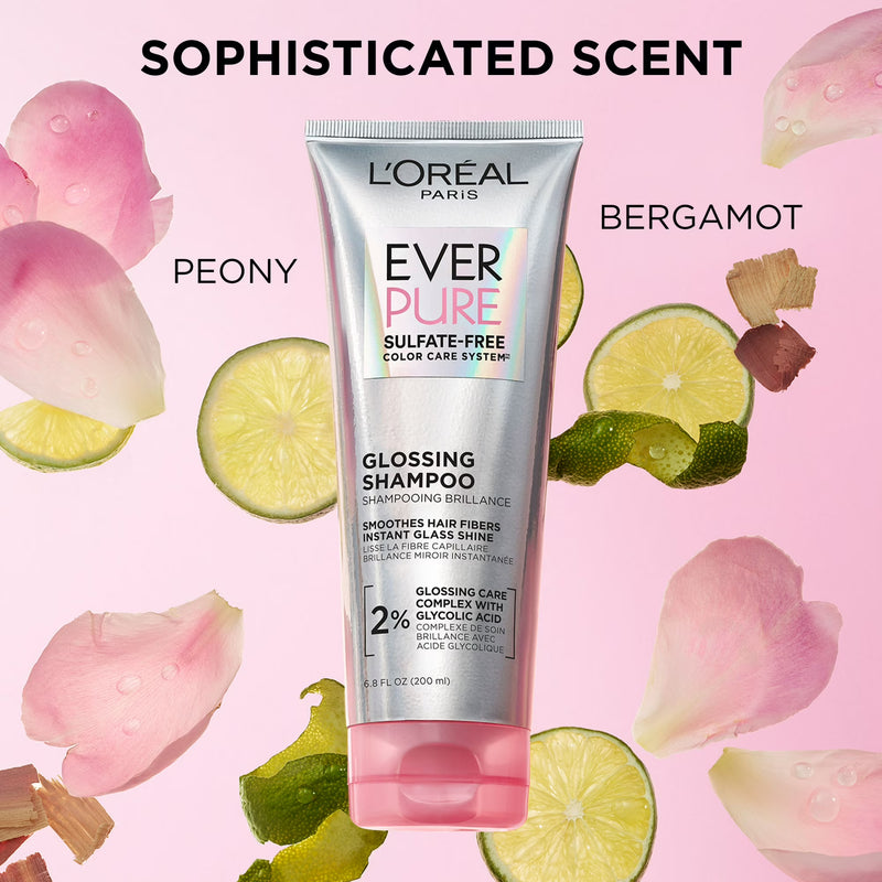 L'Oreal Paris EverPure Glossing Conditioner, Squeeze, 6.8 fl oz
