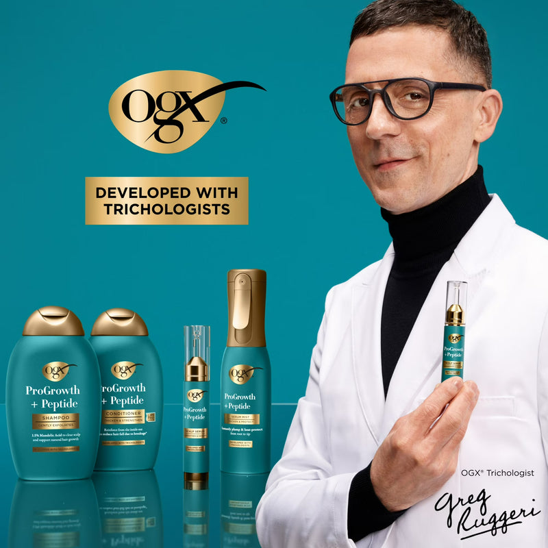 OGX ProGrowth + Peptide Conditioner, 13 fl. oz