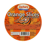 Zachary Orange Slices Jelly Candy, 32 oz. Tub