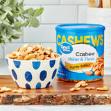 Great Value Lightly Salted Cashew Halves & Pieces, 14 oz