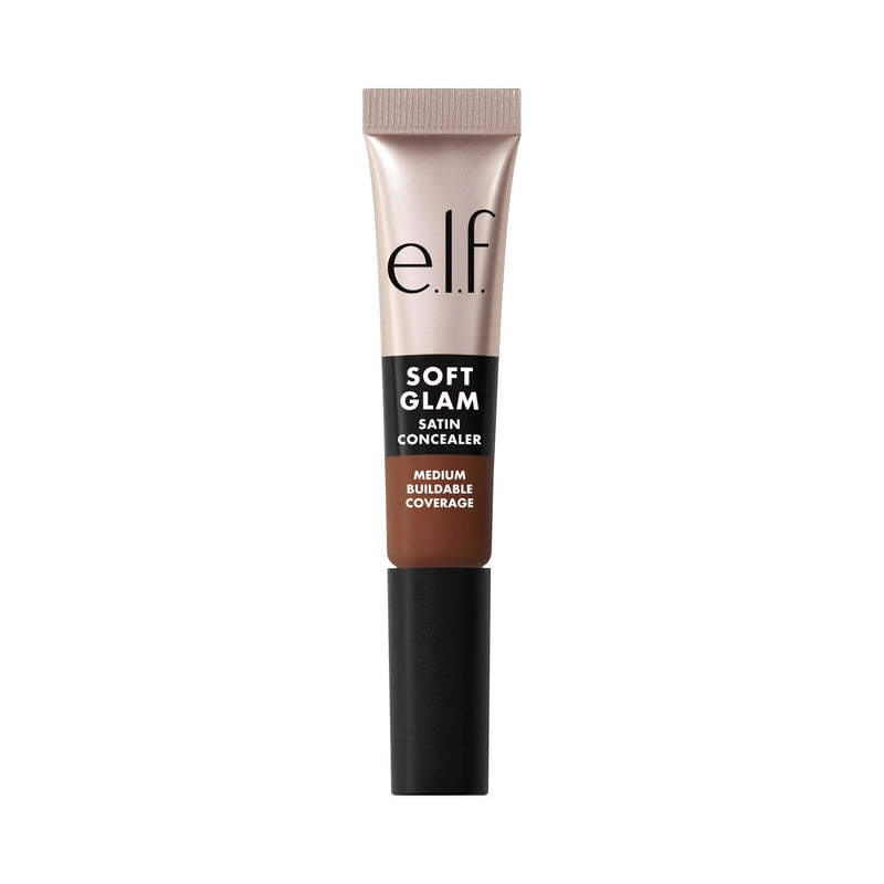 e.l.f. Soft Glam Satin Concealer, 52 Deep Cool, 0.21 fl oz