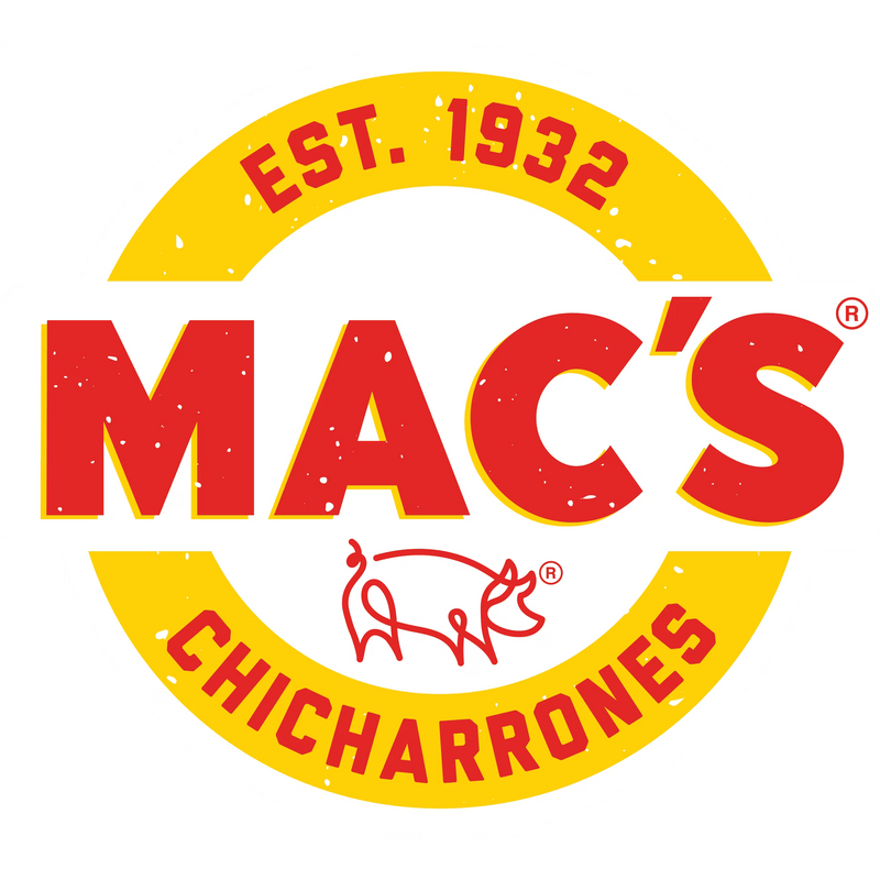 Mac's Original Chicharrones Pork Rinds, Pork Skins, 4 oz Bag