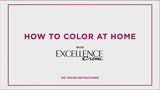 L'Oreal Paris Excellence Creme Permanent Hair Color, Triple Care, 6RB Light Reddish Brown, 1 kit