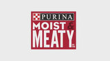 Purina Moist & Meaty Dry Dog Food, High Protein Steak Flavor with Real Beef, 12 Count