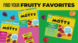 Mott's Fruit Flavored Snacks, Assorted Fruit, Gluten Free Snack, 10 Count, 8 oz